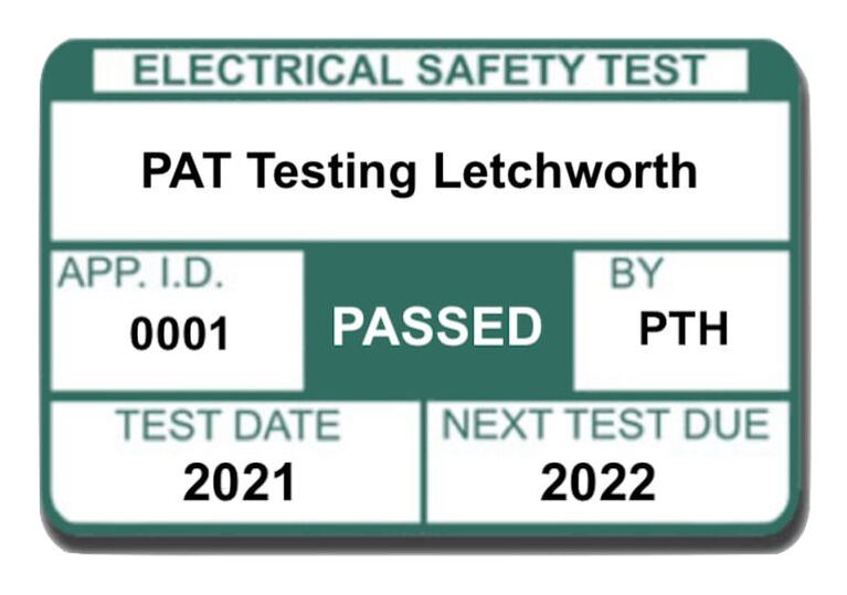 PAT Testing in Letchworth Garden City Hertfordshire