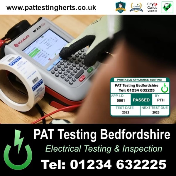 PAT Testing in Bedfordshire 2022
