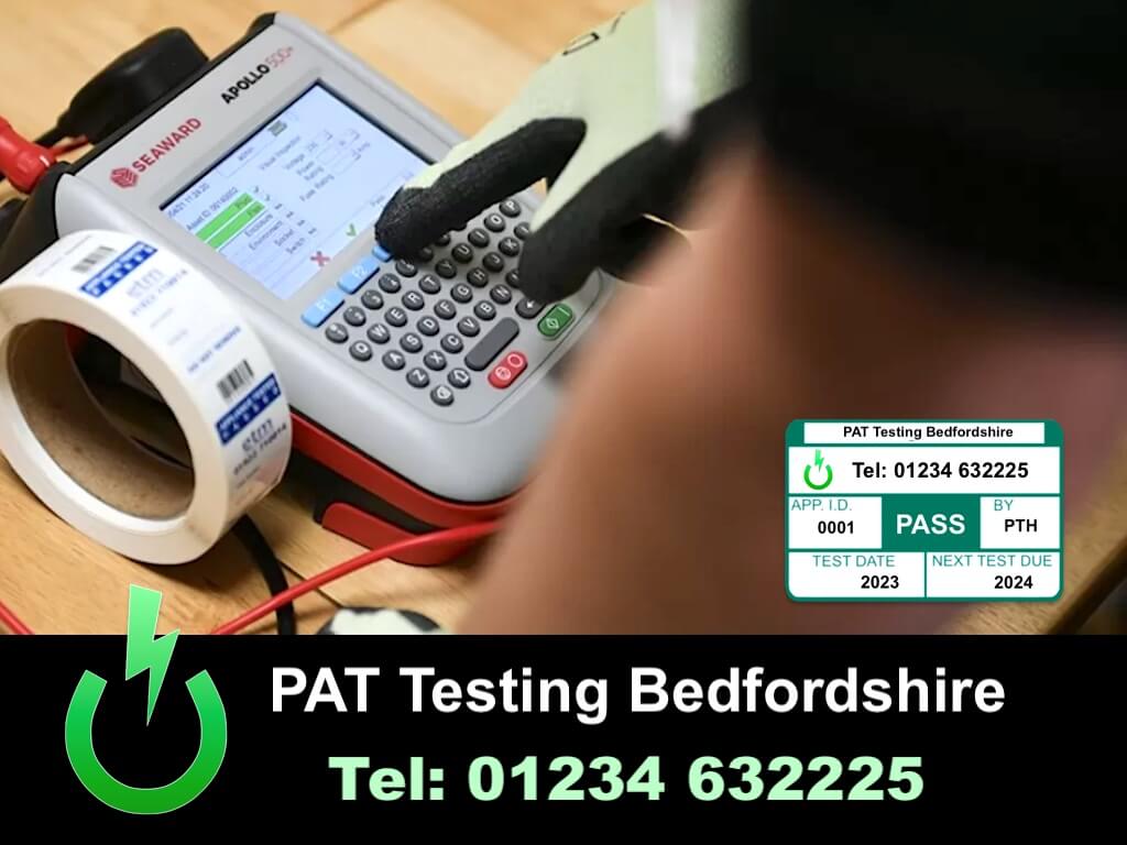 PAT Testing in Bedfordshire 2023