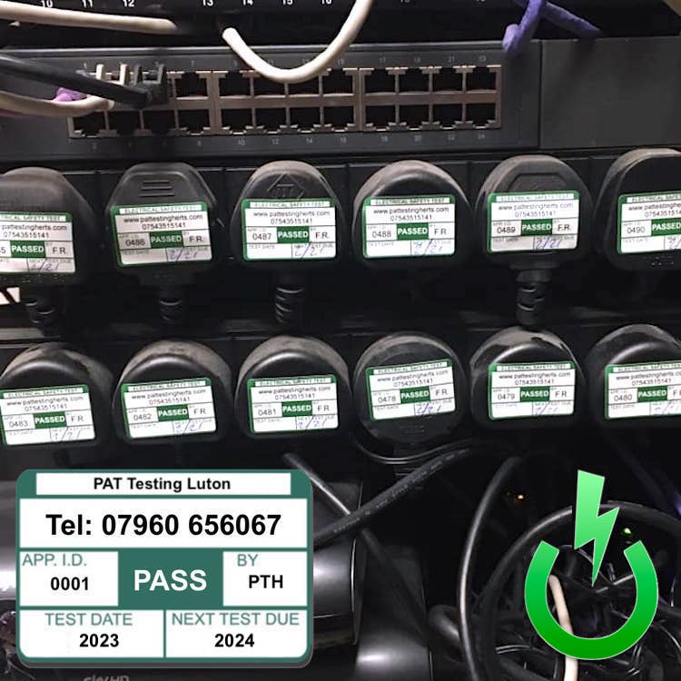 PAT Testing electrical equipment in Luton