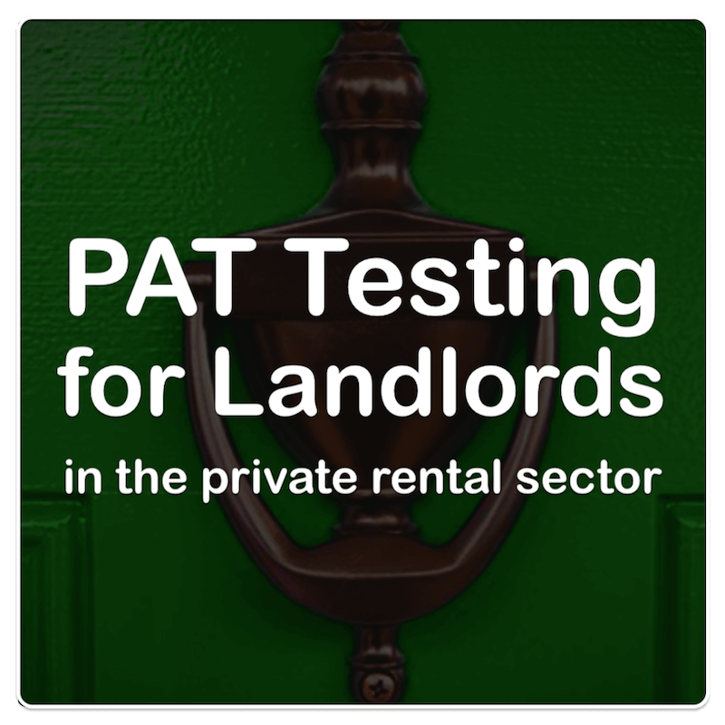 PAT Testing for landlords - link