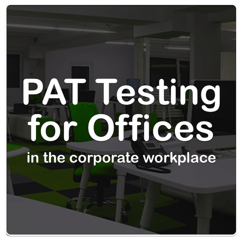 PAT Testing in the office - link