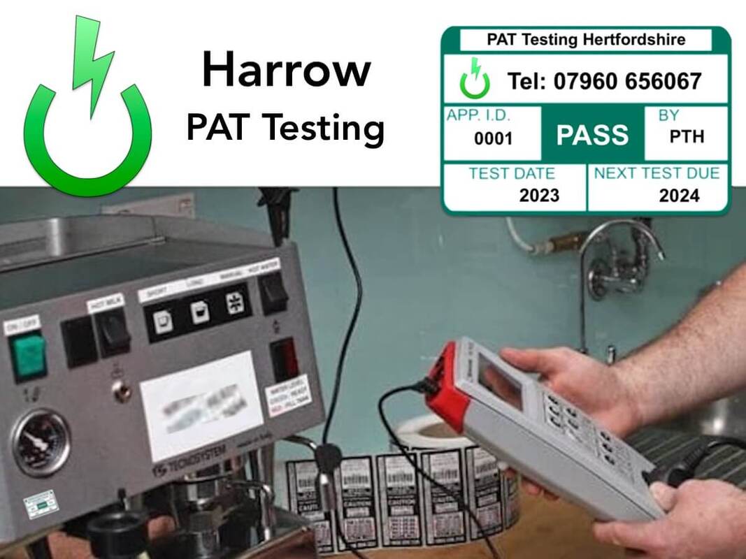 pat testing in Harrow by Electricians 